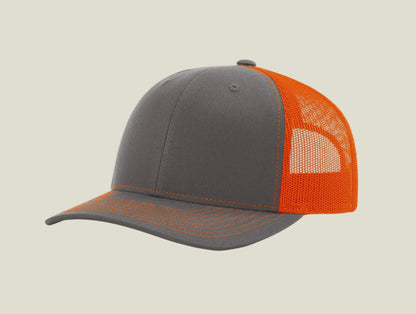 Charcoal/ Orange