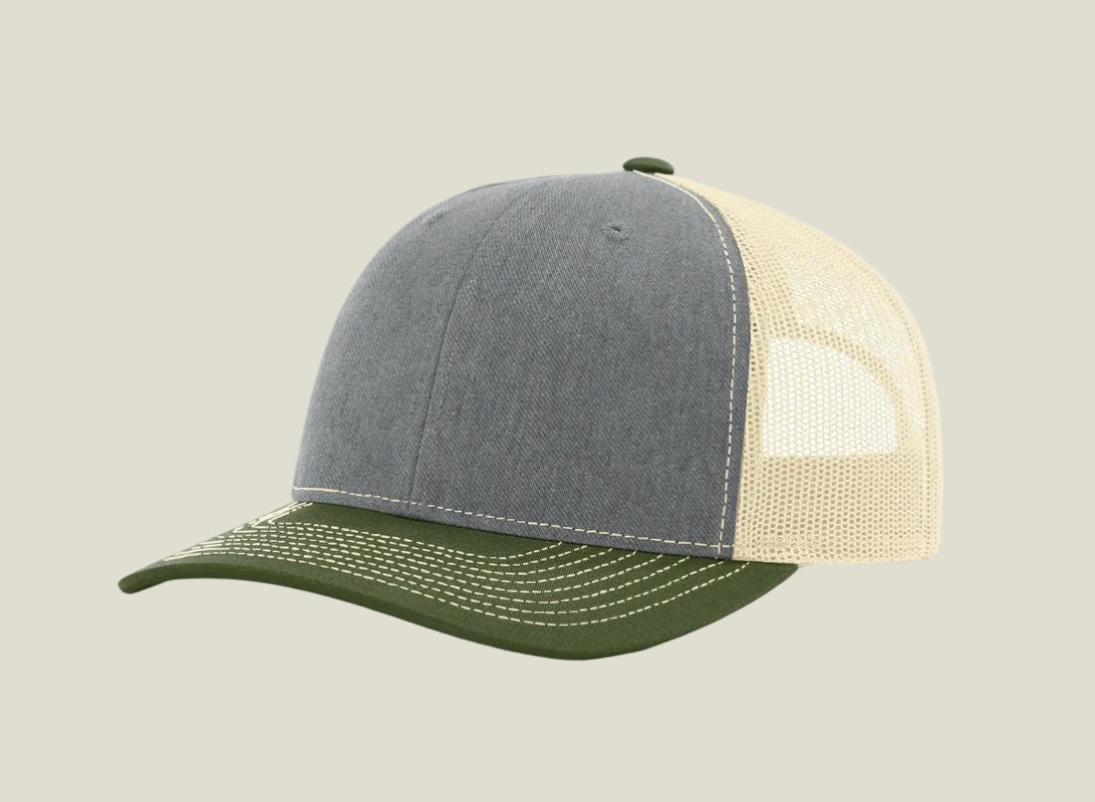 Heather Grey/ Birch/ Army Olive