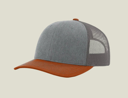 Heather Grey/ Charcoal/ Dark Orange