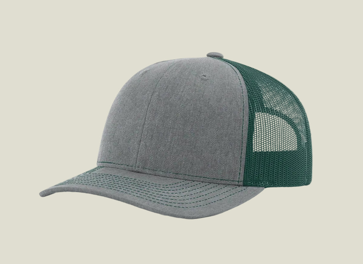 Heather Grey/ Dark Green
