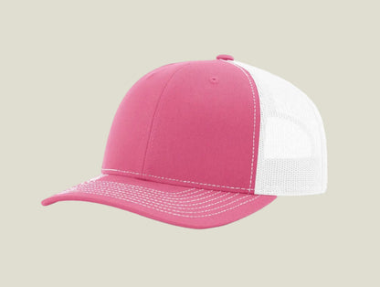 Hot Pink/ White