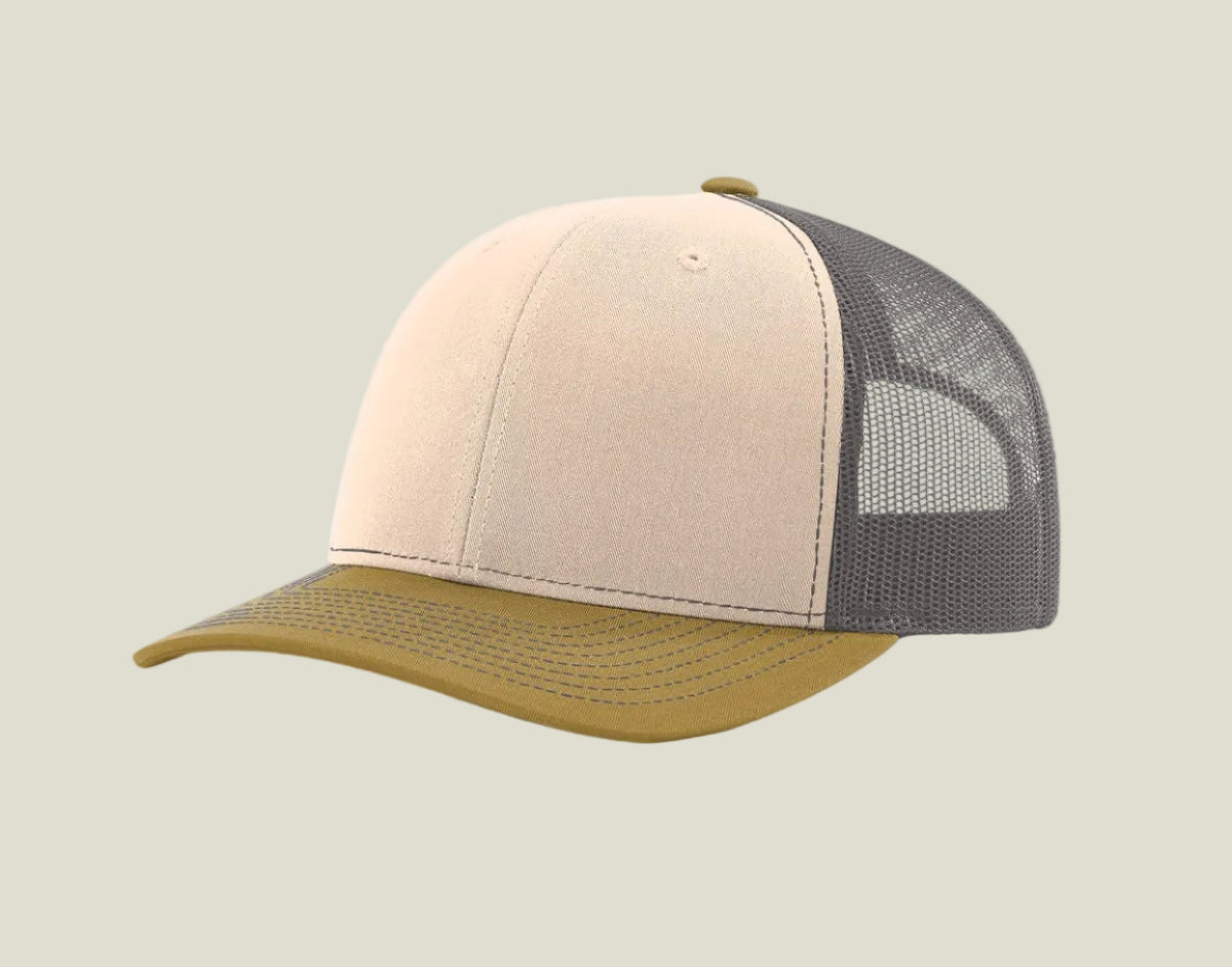 Mink Beige/ Charcoal/ Amber Gold