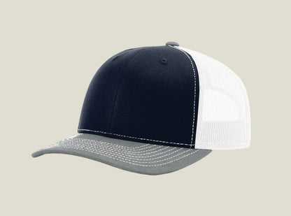 Navy/ White/ Heather Grey