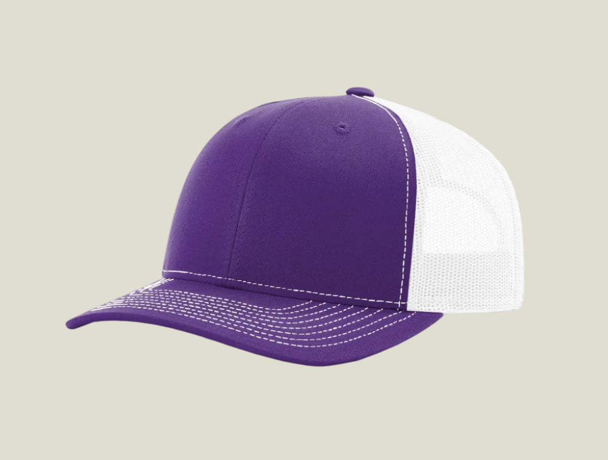 Purple/ White