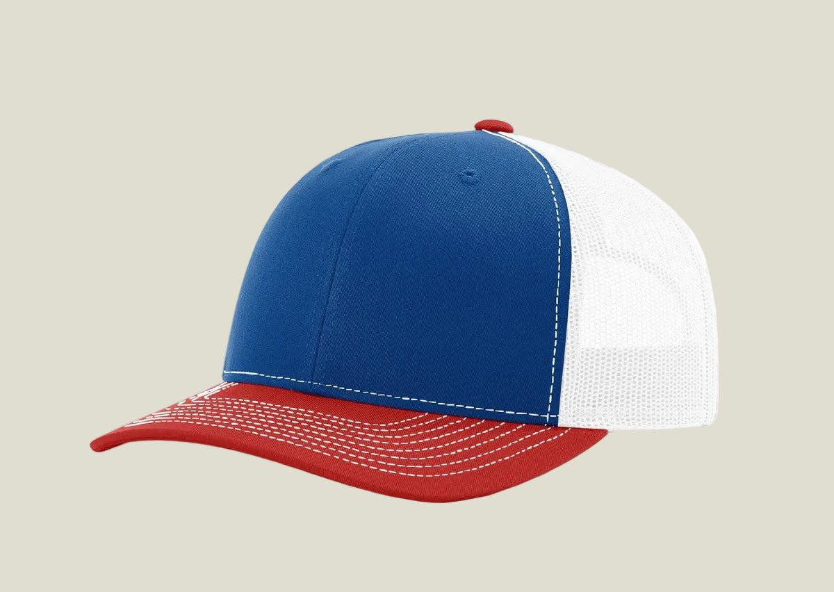 Royal/ White/ Red