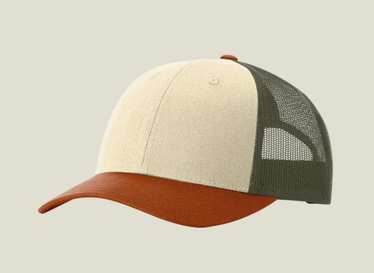 Cream/ Loden/ Dark Orange