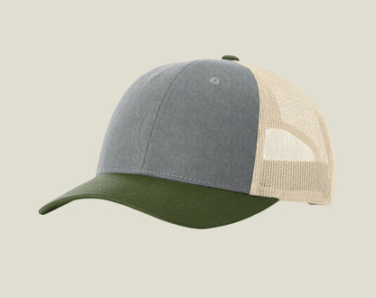 Heather Grey/ Birch/ Army Olive