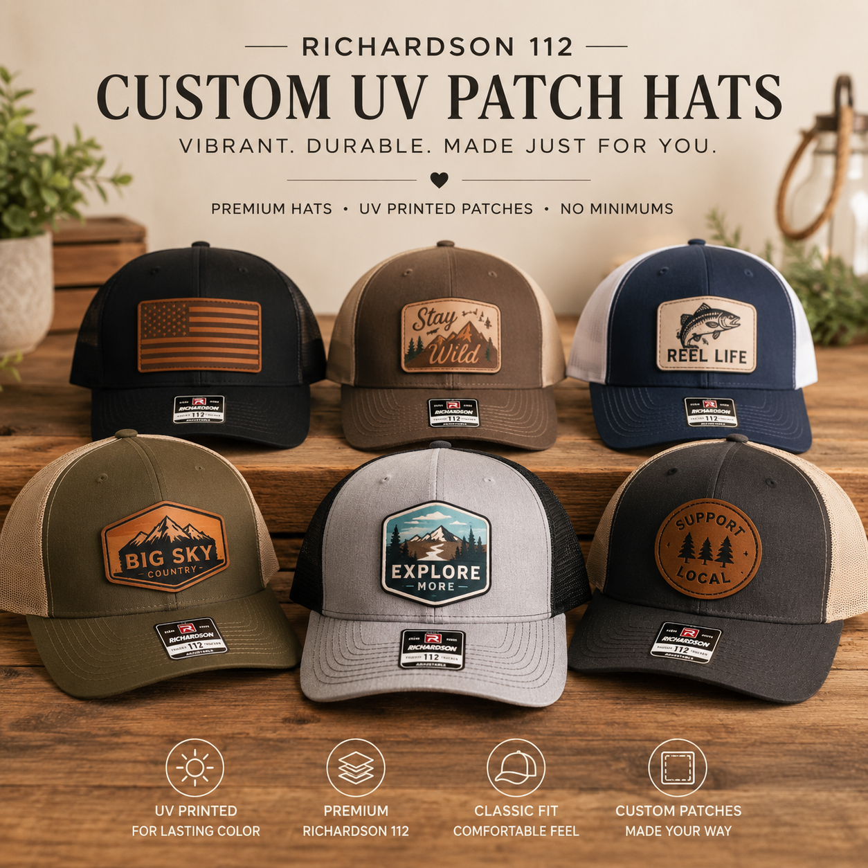 Richardson Trucker Cap 112