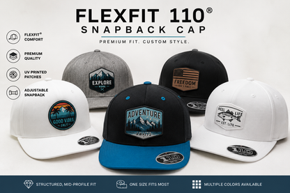 Flexfit 110 Snapback Cap FF110F